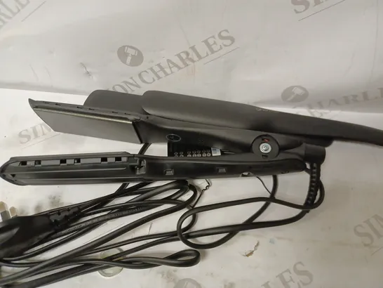 GHD MAX STYLER PROFESSIONAL HAIR STRAIGHTENERS - BLACK