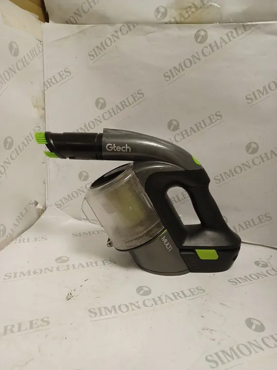 BOXED GTECH MULTI HANDHELD VACUUM CLEANER - CORDLESS WITH LITHIUM BATTERY. 