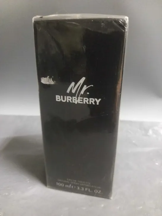 BOXED AND SEALED MR. BURBERRY EAU DE TOILETTE 100ML