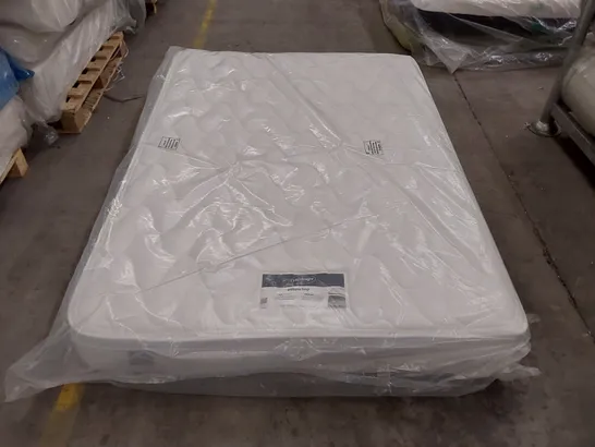 QUALITY BAGGED 4'6" DOUBLE SILENTNIGHT MIRACOIL SPRUNG PIPPA ULTIMATE PILLOWTOP FIRM MATTRESS RRP £429