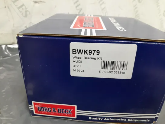 BOXED BORG & BECK AUDI WHEEL BEARING KIT BWK979