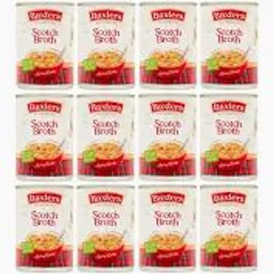 12-CAN PACK OF BAXTERS SCOTCH BROTH SOUP 