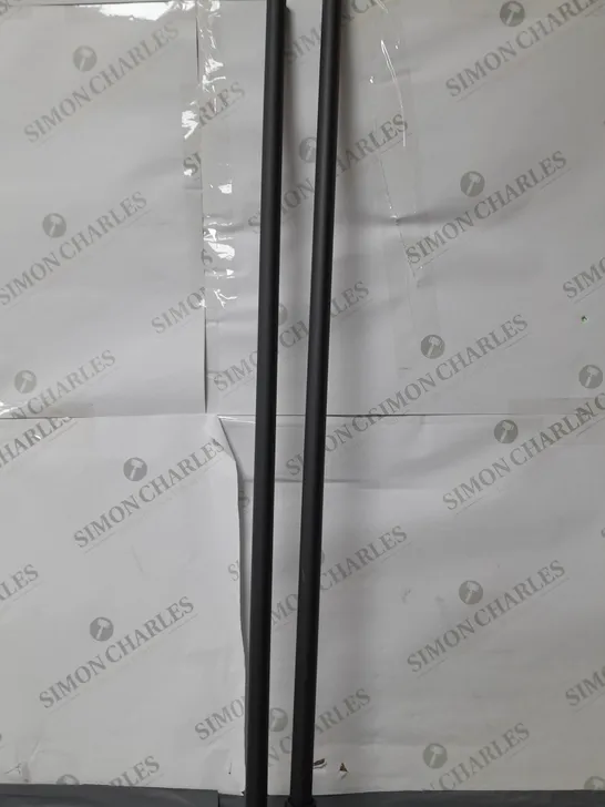 EXTENDABLE BLACK HEAVY DUTY WASHING LINE POLE