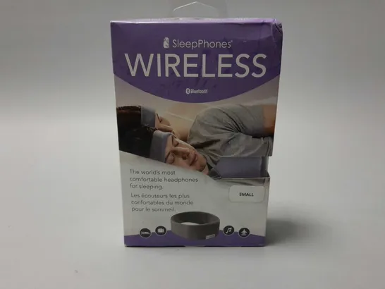 BOXED SLEEPPHONES WIRELESS HEADPHONES (LAVENDER) - SIZE SMALL