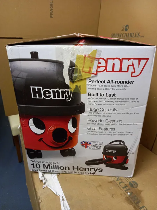 HENRY HOOVER CYLINDER VACUUM CLEANER