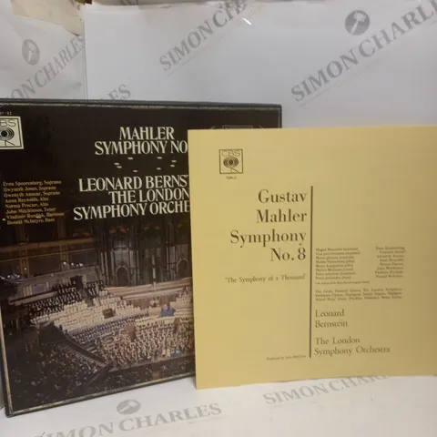 BOXED MAHLER SYMPHONY NO.8 THE LONDON SYMPHONY ORCHESTRA VINYL COLLECTION 