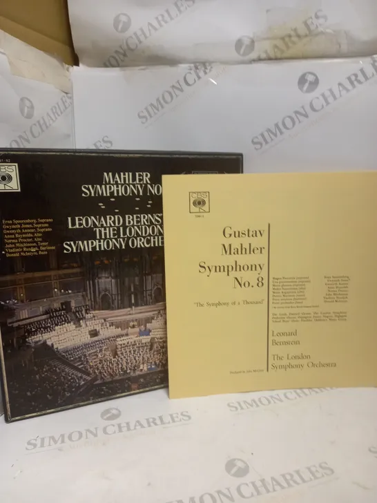 BOXED MAHLER SYMPHONY NO.8 THE LONDON SYMPHONY ORCHESTRA VINYL COLLECTION 