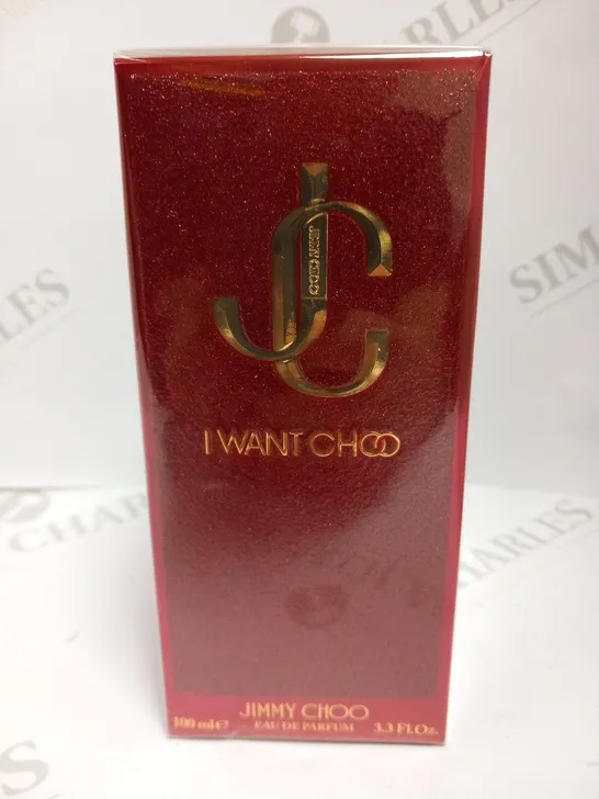 BOXED AND SEALED JIMMY CHOO I WANT CHOO EAU DE PARFUM 100ML