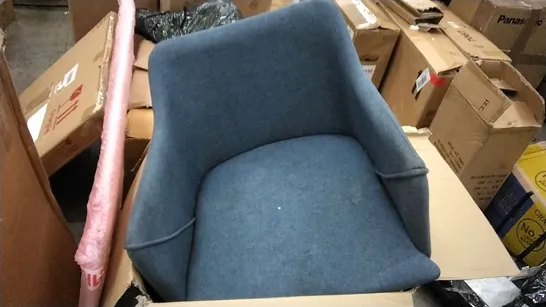 BOXED AGRA UPHOLSTERED DINING CHAIR 