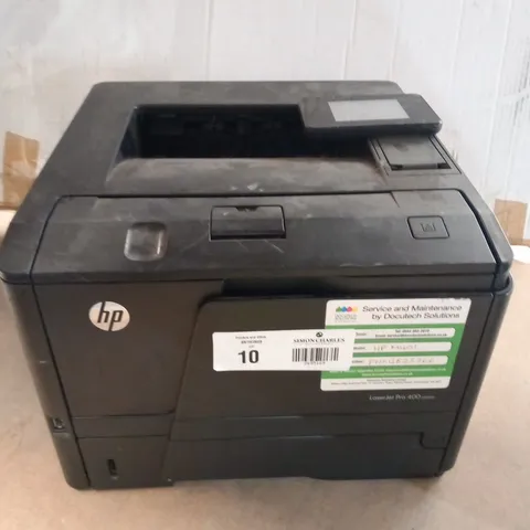 HP LASERJET PRO 400 M401DN A4 MONO DUPLEX LASER PRINTER - ETHERNET & USB - CF278A