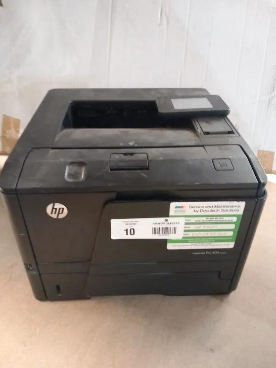 HP LASERJET PRO 400 M401DN A4 MONO DUPLEX LASER PRINTER - ETHERNET & USB - CF278A