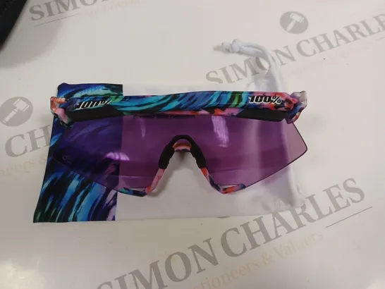 PAIR OF SUNGLASSES IN CASE - PINK MULTI