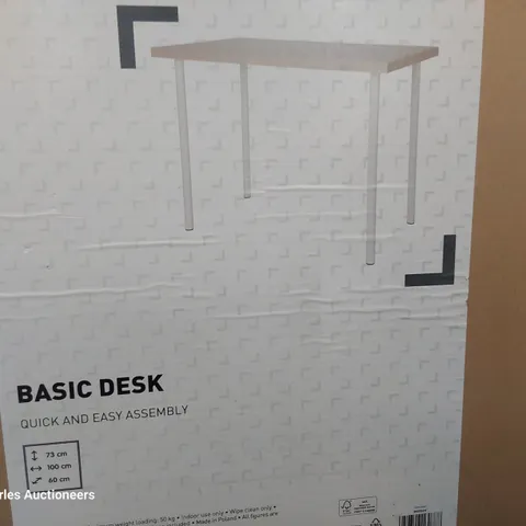 BOXED BASIC DESK