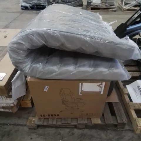 PALLET TO CONTAIN ASSORTED MIXED ITEMS. INCLUDING GAMING CHAIR, MATTRESS RELATED PRODUCTS ETC