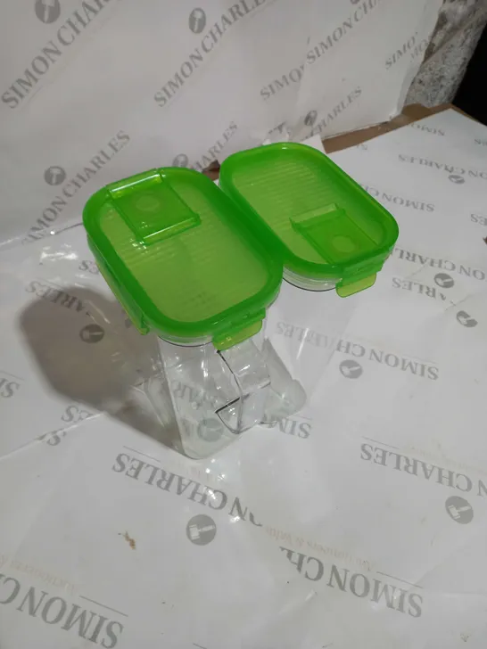 BOXED LOCK AND LOCK SET OF 2 DRINK JUGS IN LIME GREEN