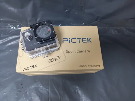 BOXED PICTEK SPORTS CAMERA PTOD001B