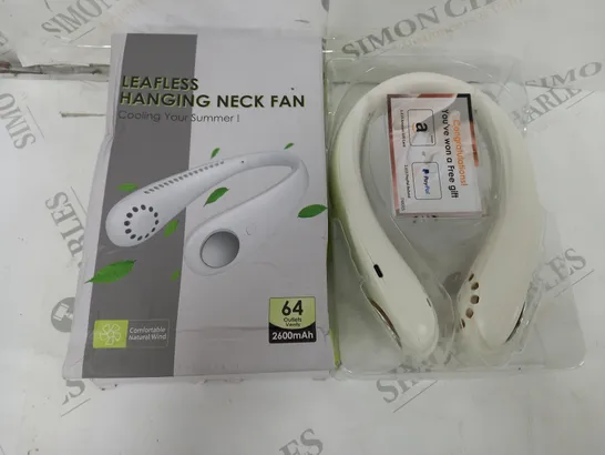 BOXED LEAFLESS HANGING NECK FAN