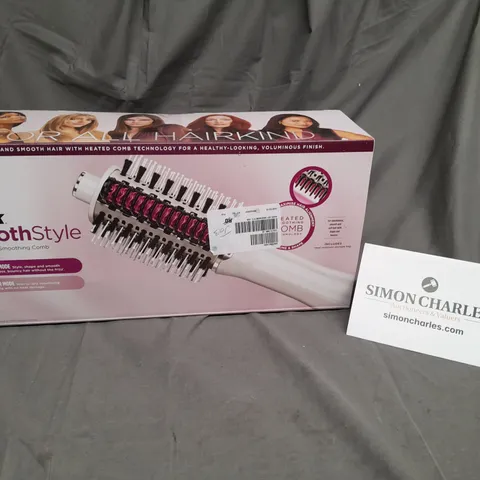 SHARK SMOOTH STYLE HEATED BRUSH AND SMOOTHING COMB