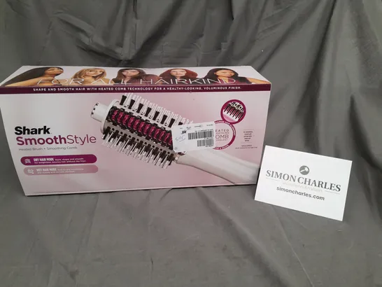 SHARK SMOOTH STYLE HEATED BRUSH AND SMOOTHING COMB