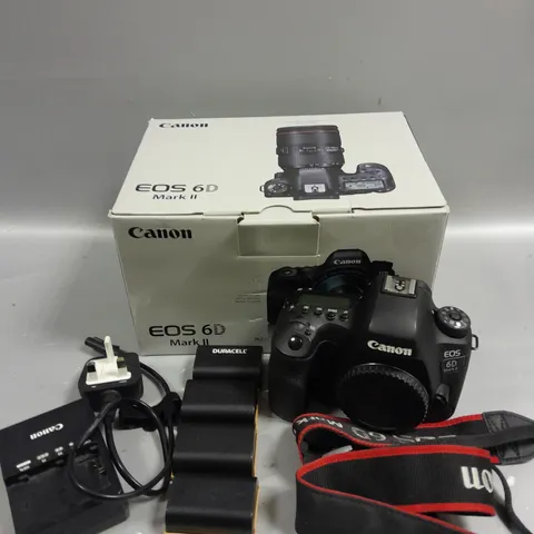 BOXED CANON EOS 6D MARK II CAMERA 