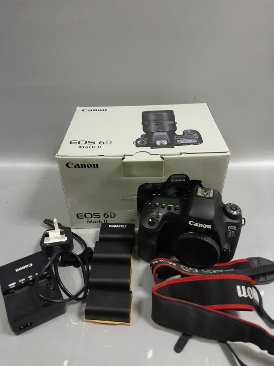 BOXED CANON EOS 6D MARK II CAMERA 