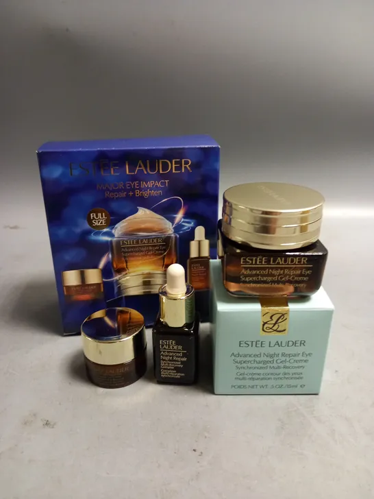 BOXED ESTEE LAUDER MAJOR EYE IMPACT REPAIR AND BRIGHTEN SET