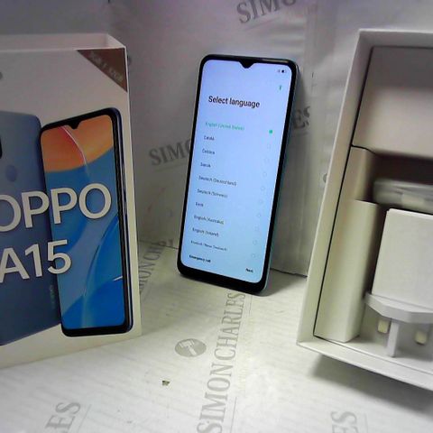 OPPO A15 32GB ANDROID MOBILE PHONE - MYSTERY BLUE