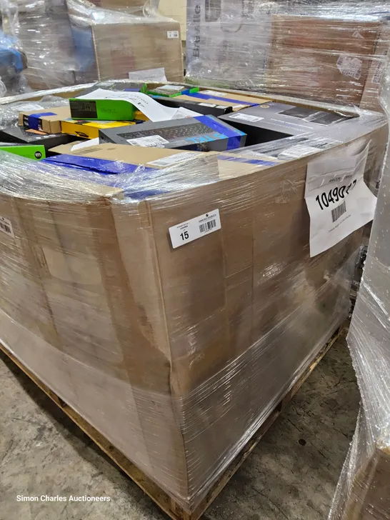 PALLET OF APPROXIMATELY 129 UNPROCESSED RAW RETURN HIGH VALUE ELECTRICAL GOODS TO INCLUDE;