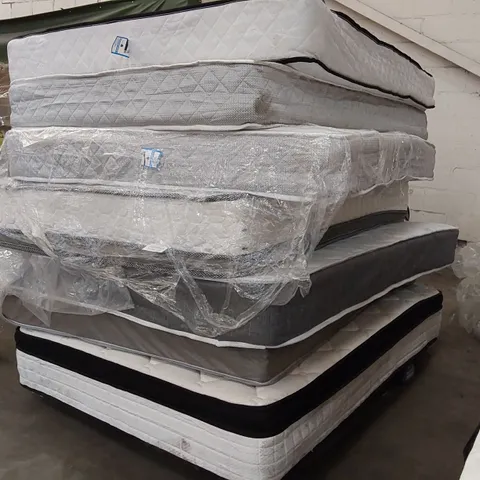 PALLET OF 7x ASSORTED MATTRESSES - VARIOUS SIZES, BRANDS ECT