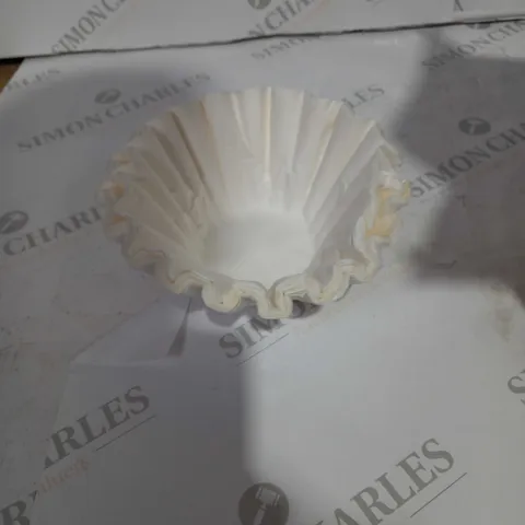 BOX OF COFFEE FILTERS - UNKNOWN QUANTITY