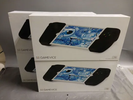 LOT OF 4 BOXED GAMEVICE GV140 CONTROLLER FOR APPLE IPAD MINI