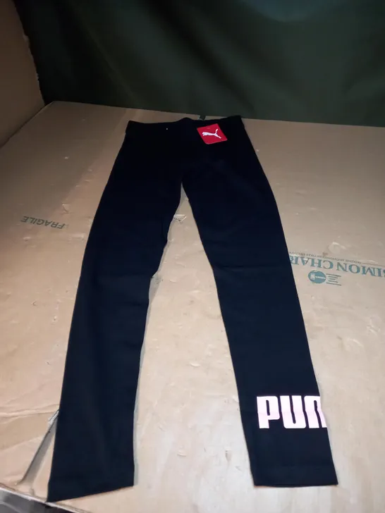 WOMENS PUMA LEGGINGS SIZE 13/14 YEARS