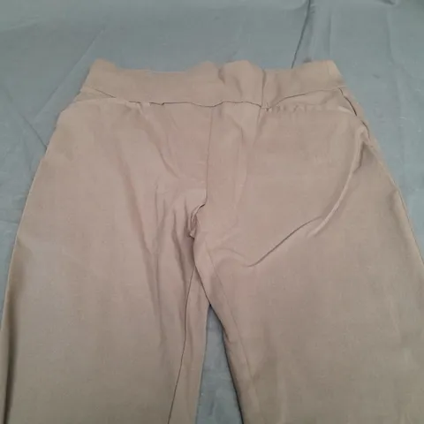 NINA LEONARD BROWN TROUSERS - MEDIUM