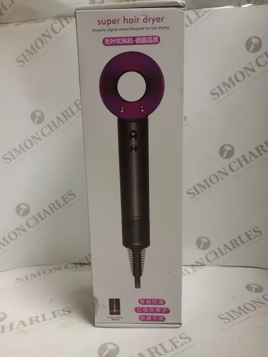 BOXED UNBRANDED SUPER HAIR DRYER