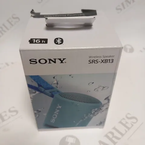 BOXED SONY WIRELESS SPEAKER SRS-XB13