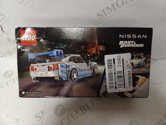 LEGO SPEED CHAMPIONS 2 FAST 2 FURIOUS NISSAN SKYLINE  RRP £19.99