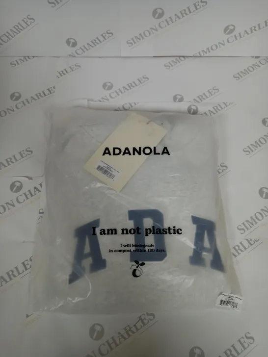 BAGGED ADANOLA OVERSIZED HOODIE SIZE M