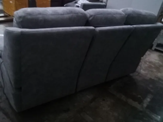 DESIGNER G PLAN MADE KINGSBURY PRAMA PEWTER ELECTRIC RECLINING 3 SEATER SOFA