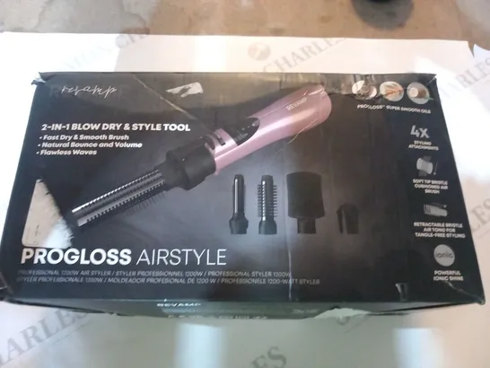 BOXED REVAMP PROGLOSS PROFESSIONAL 1200W AIR STYLER DR-1150-EU