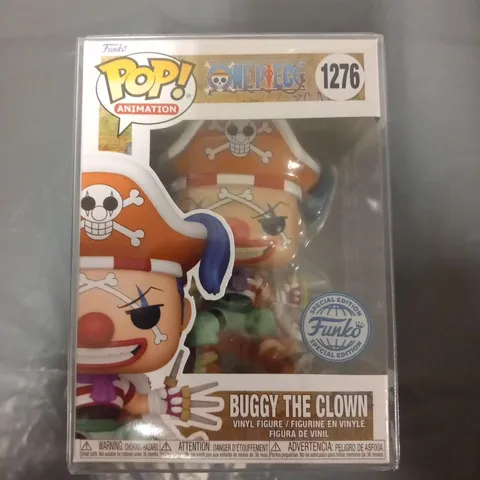 BOXED POP! ANIMATION ONE PIECE 1276 BUGGY THE CLOWN VINYL FIGURE SPECIAL EDITION