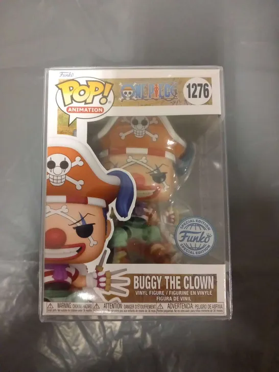 BOXED POP! ANIMATION ONE PIECE 1276 BUGGY THE CLOWN VINYL FIGURE SPECIAL EDITION