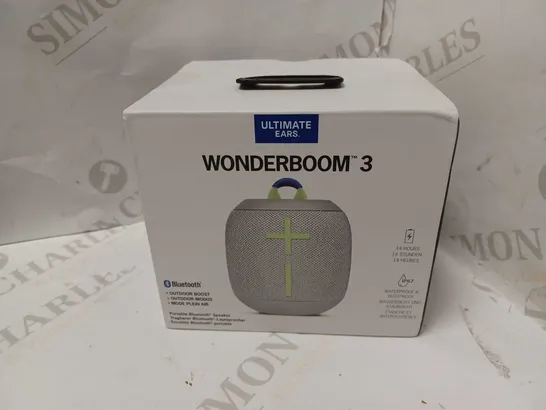 ULTIMATE EARS WONDERBOOM 3 GREY/GREEN