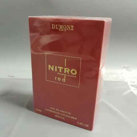 BOXED AND SEALED DUMONT PARIS NITRO RED EAU DE PARFUM 100ML