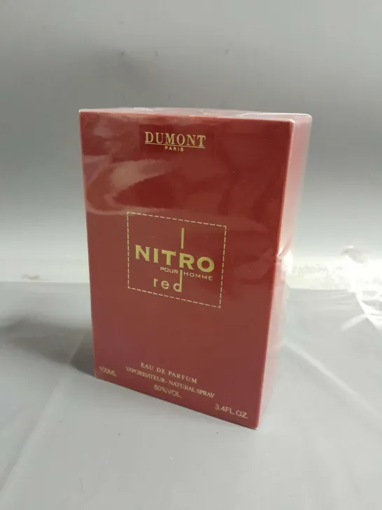 BOXED AND SEALED DUMONT PARIS NITRO RED EAU DE PARFUM 100ML