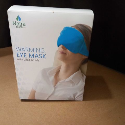 BOXED NATRA CURE WARMING EYE MASK WITH SILICA BEADS