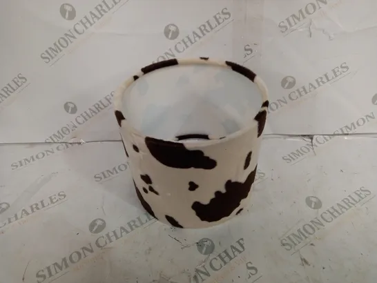 COW PRINT LAMP SHADE