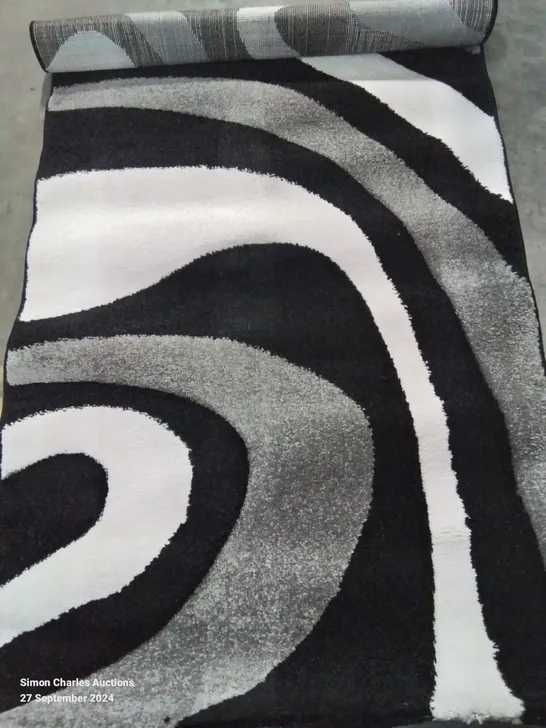 BRAND NEW PACO HOME 5241 BLACK INFERNO 80X150CM RUG