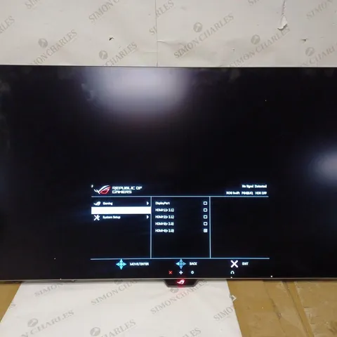 ASUS 47.53 OLED MONITOR SPK PG48UQ [COLLECTION ONLY]