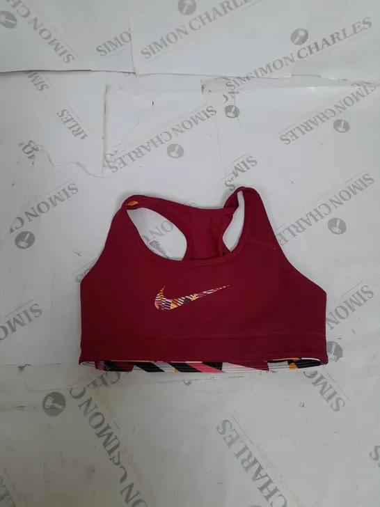 NIKE LOGO SPORTS BRA SIZE UNSPECIFIED