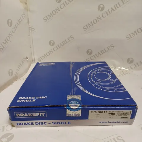 BOXED SEALED BRAKEFIT SDK6017 SINGLE BRAKE DISC - MINI